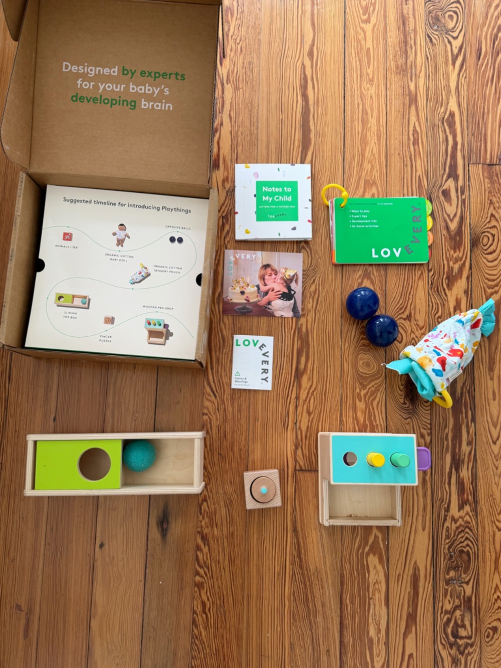 LOVEVERY The Thinker Playkit 11-12+ Months Montessori Toys